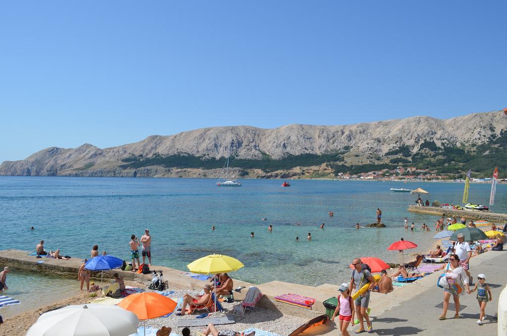 Apartment Sandi Baška Eksteriør bilde